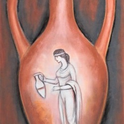 Amphora Woman with a jug